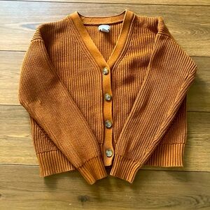 Duluth Trading Co. Women’s Heritage Shaker Stitch Cardigan | cider | M